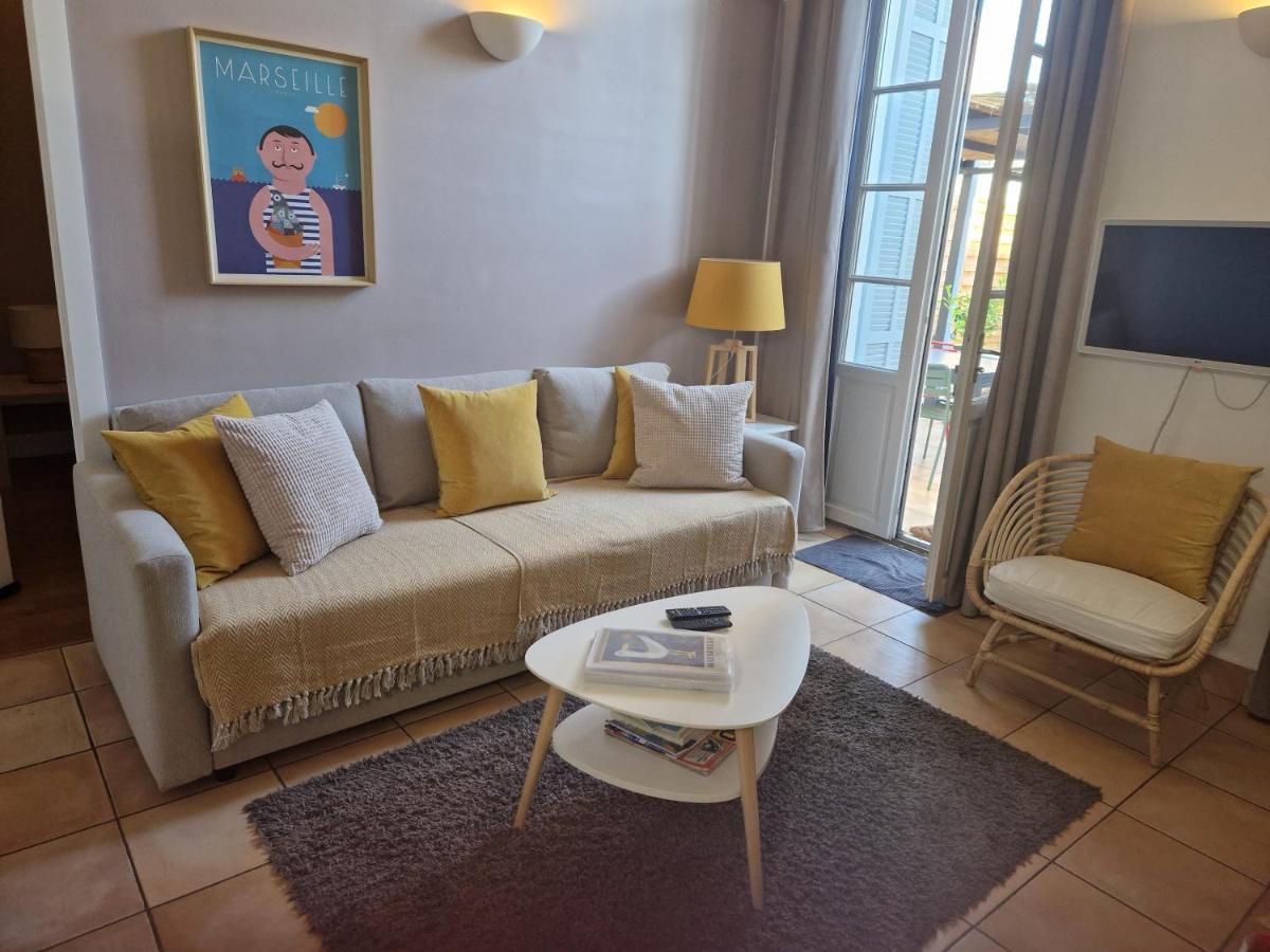 Superbe 2 Pieces Avec Grande Terrasse, Classe *** มาร์กเซย ภายนอก รูปภาพ